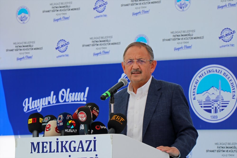 Ak Parti Genel Başkan Yardımcısı Mehmet Özhaseki, Kayseri'de Konuştu