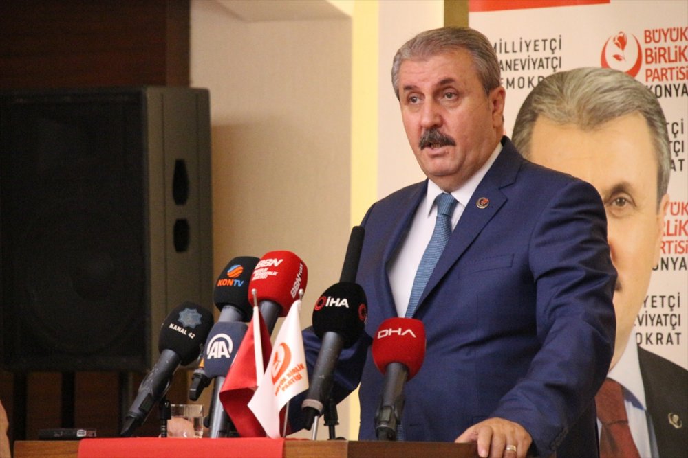 BBP Genel Başkanı Destici, Konya'da Konuştu