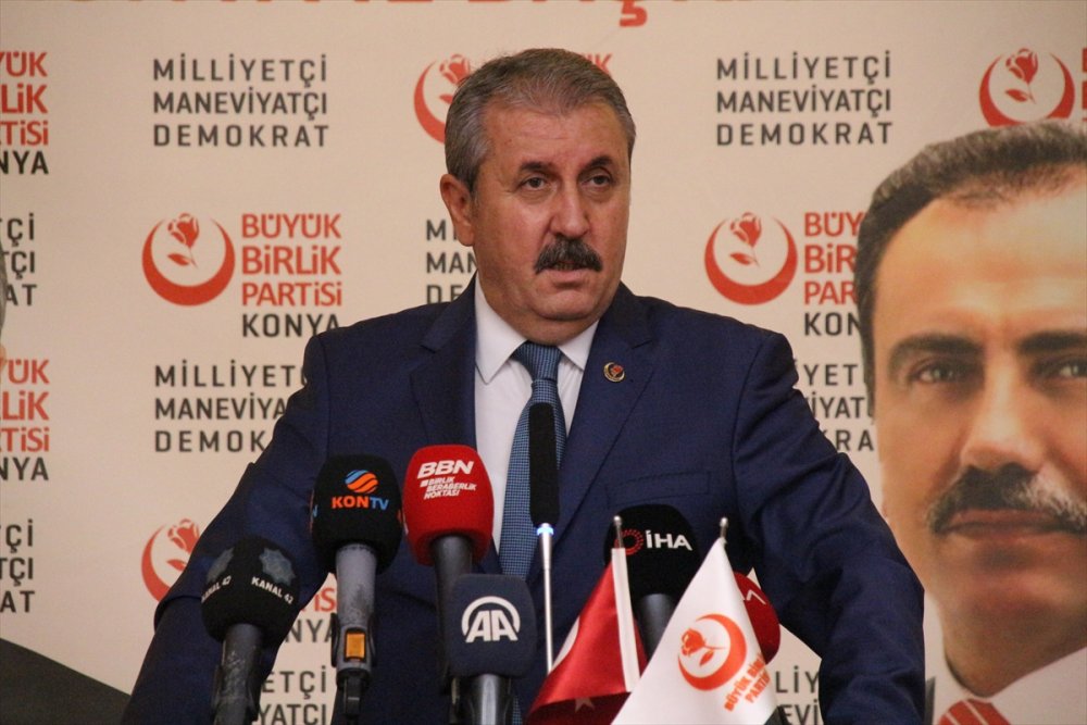 BBP Genel Başkanı Destici, Konya'da Konuştu