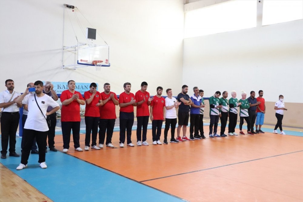 Karaman'da Düzenlenen Golbol Yükselme Müsabakaları Tamamlandı