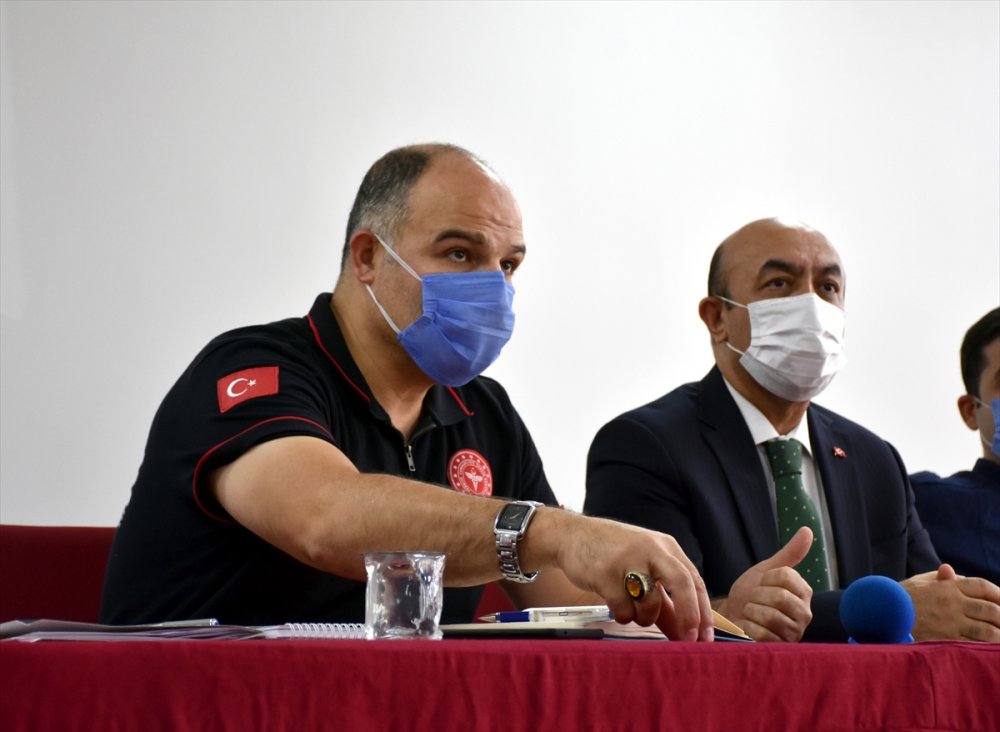 Kovid-19 Vakalarında Artış Olan Aksaray'da Hedef Aşılanmayan 100 Bin Kişiye Ulaşmak