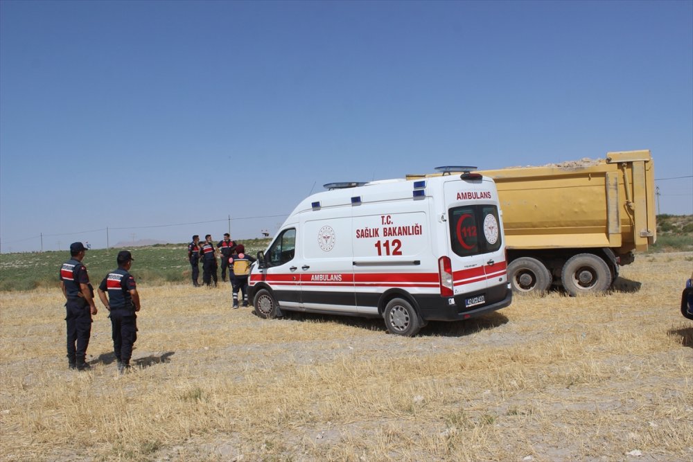 Karapınar'da Kalp Krizi Geçiren Şoför Vefat Etti