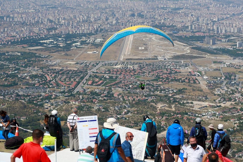 12. Ali Dağı Yamaç Paraşütü Mesafe Şampiyonası, Kayseri'de Başladı