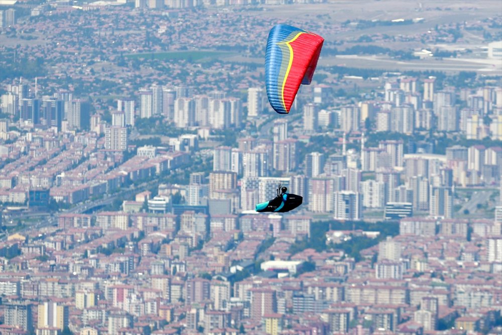 12. Ali Dağı Yamaç Paraşütü Mesafe Şampiyonası, Kayseri'de Başladı