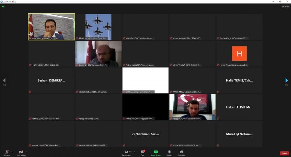 Karaman 2021-2022 Eğitim Öğretim Yılı Hazırlık Toplantısı Gerçekleştirildi