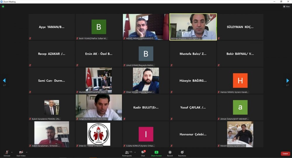 Karaman 2021-2022 Eğitim Öğretim Yılı Hazırlık Toplantısı Gerçekleştirildi