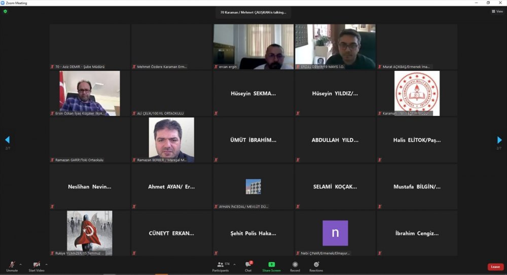 Karaman 2021-2022 Eğitim Öğretim Yılı Hazırlık Toplantısı Gerçekleştirildi