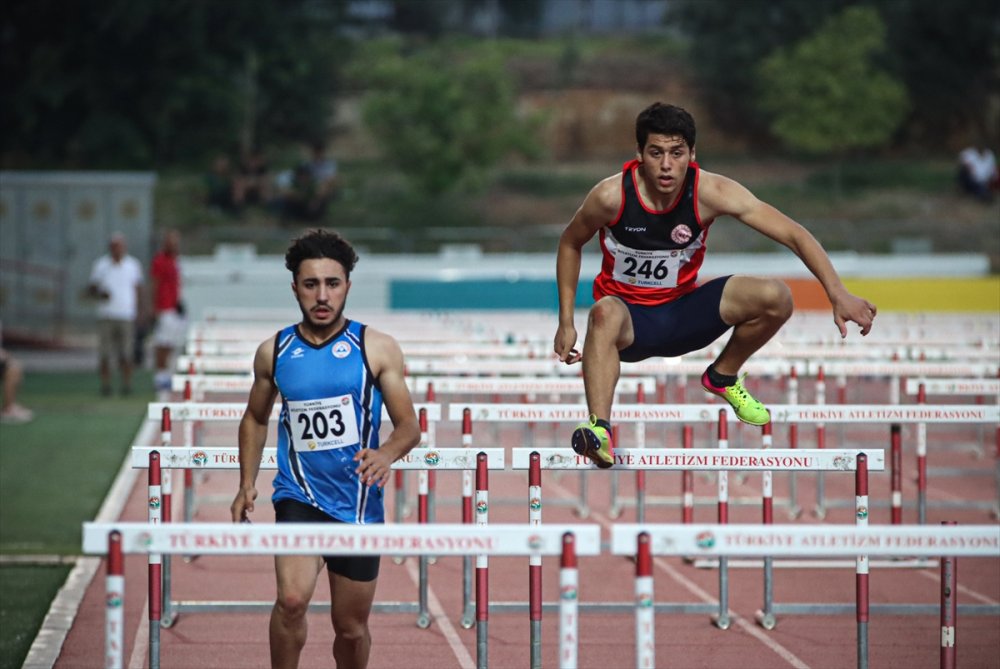 Atletizmde 18 Yaş Altı Kulüpler Ligi Finali Ve Olimpik Deneme Yarışması Mersin'de Başladı