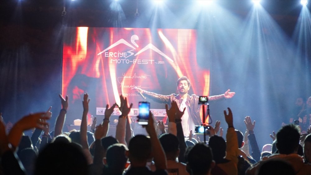 Erciyes Motosiklet Festivali Başladı