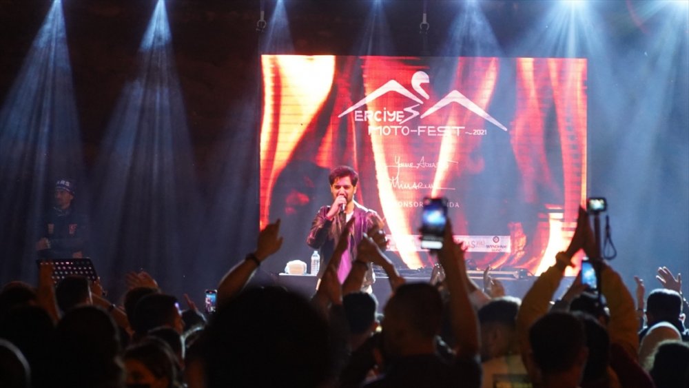 Erciyes Motosiklet Festivali Başladı