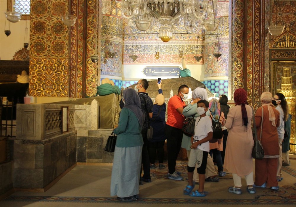 Mevlana Müzesi'ndeki Yeşil Kubbe'nin Restorasyonu Şeb-i Arus'ta Tamamlanmış Olacak