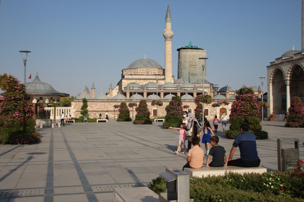 Mevlana Müzesi'ndeki Yeşil Kubbe'nin Restorasyonu Şeb-i Arus'ta Tamamlanmış Olacak