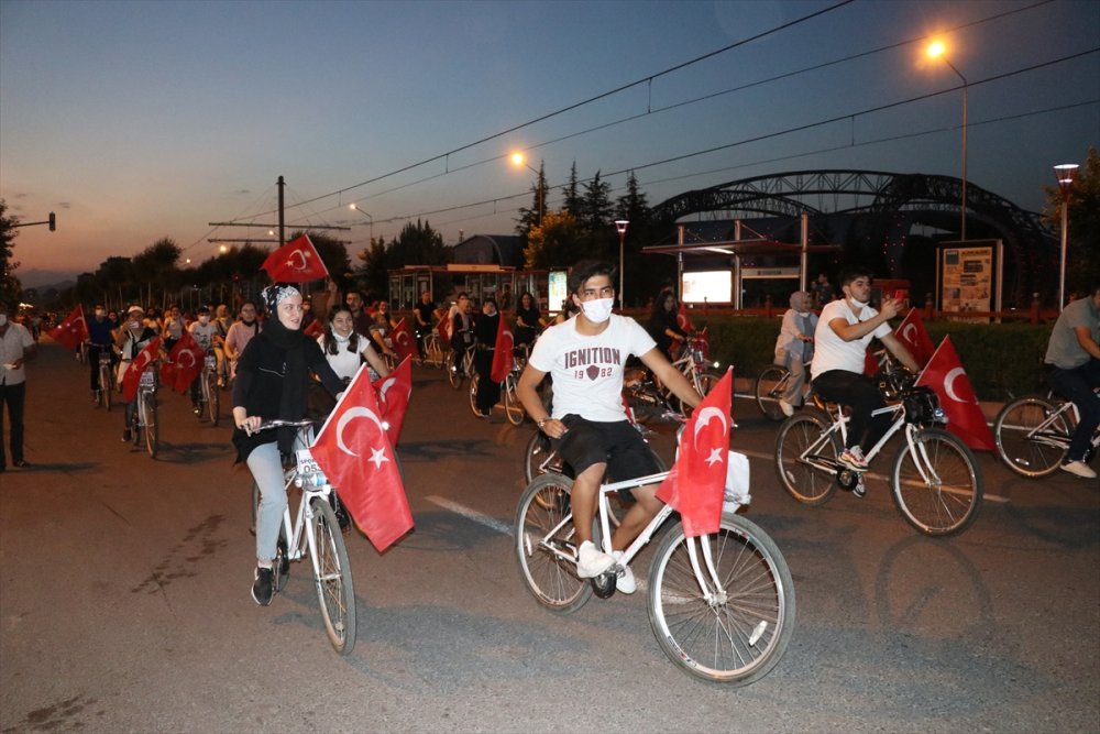 Kayseri'de Pedallar  Zafere Çevirildi