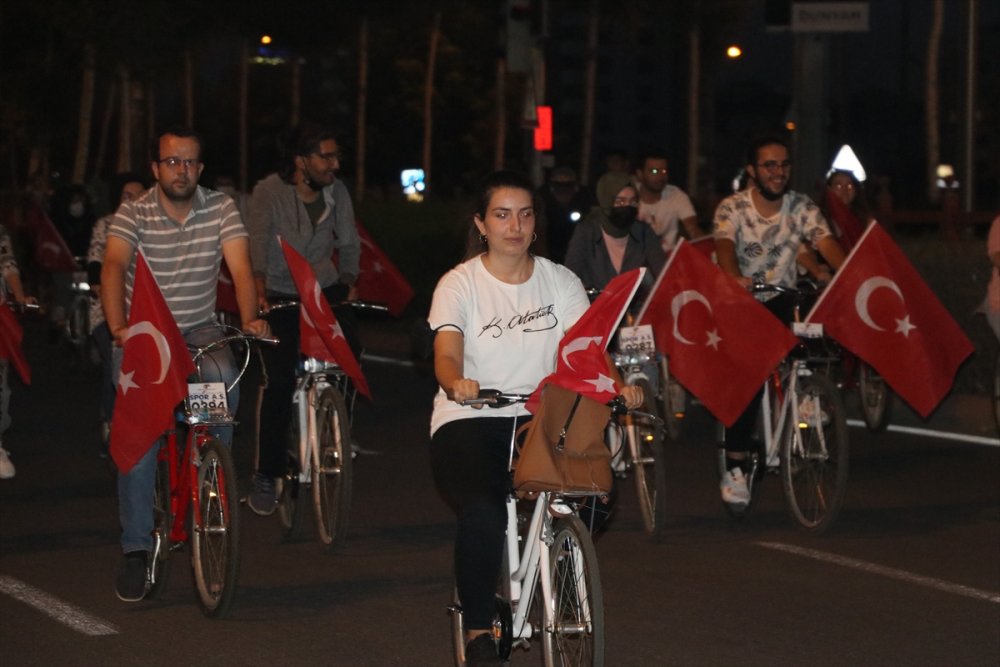 Kayseri'de Pedallar  Zafere Çevirildi
