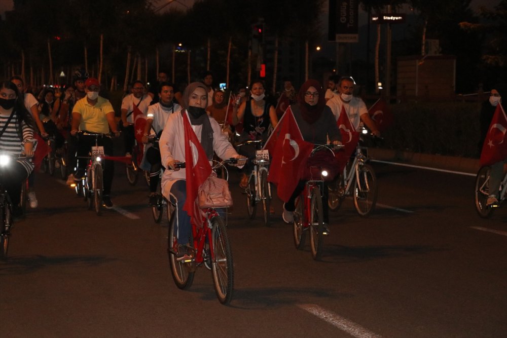 Kayseri'de Pedallar  Zafere Çevirildi