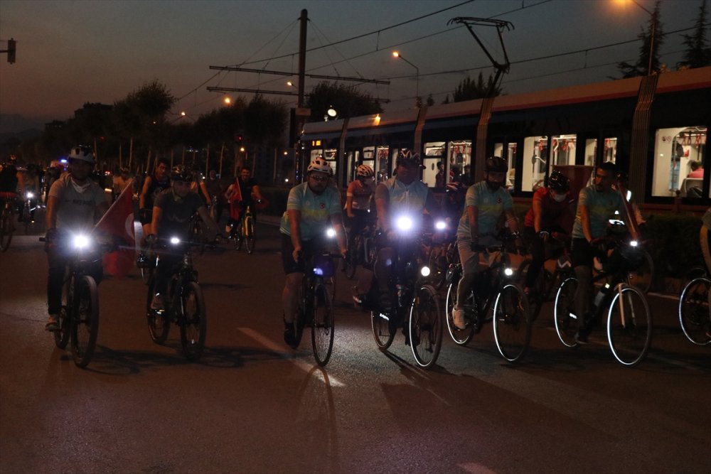 Kayseri'de Pedallar  Zafere Çevirildi