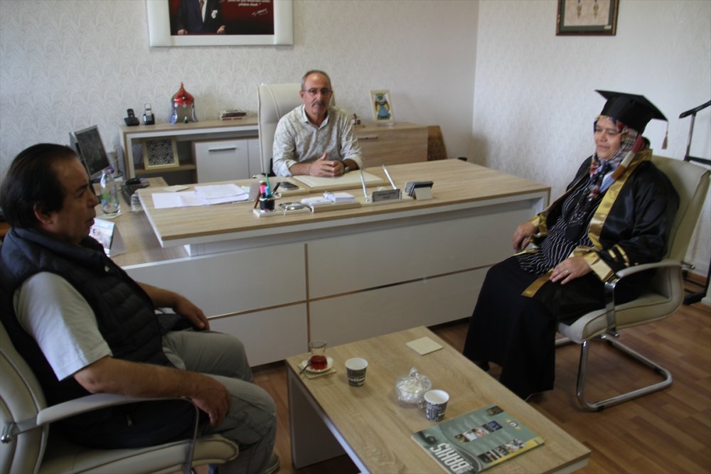 58 Yaşında Lise Diploması Heycanını Yaşadı