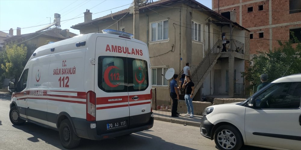 Karaman'da Çıkan Silahlı Kavgada Balkonda Uyuyan Kadın Vuruldu