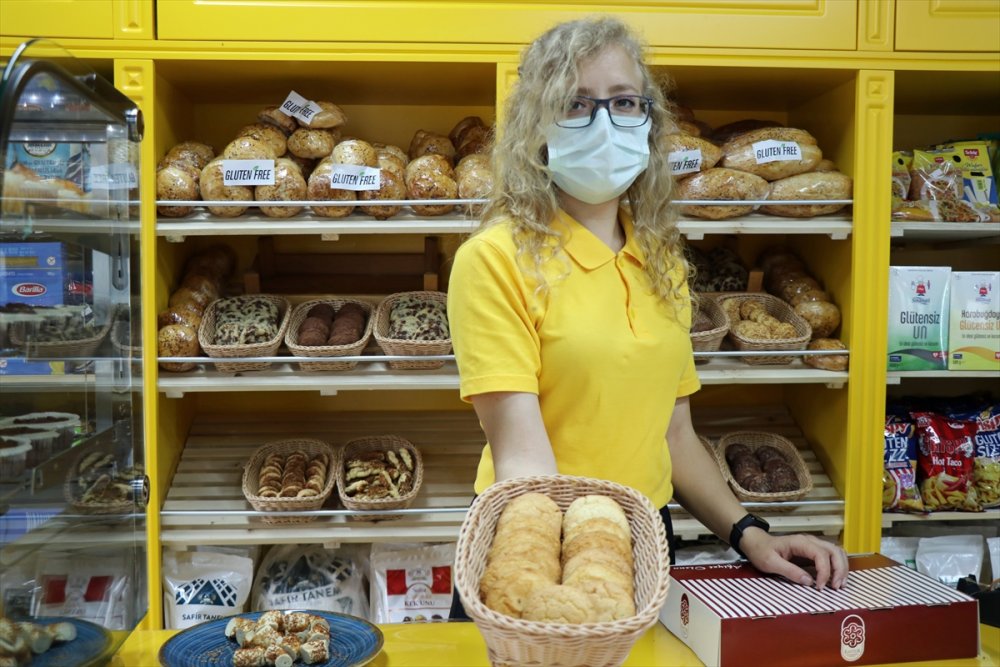 Kayseri'de Çalışanları Da Çölyak Hastası Olan Glütensiz Kafe Hizmete Açıldı