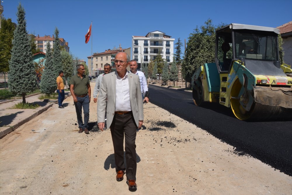 Çumra'da Asfalt Çalışmaları Başladı