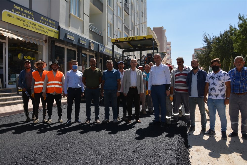 Çumra'da Asfalt Çalışmaları Başladı