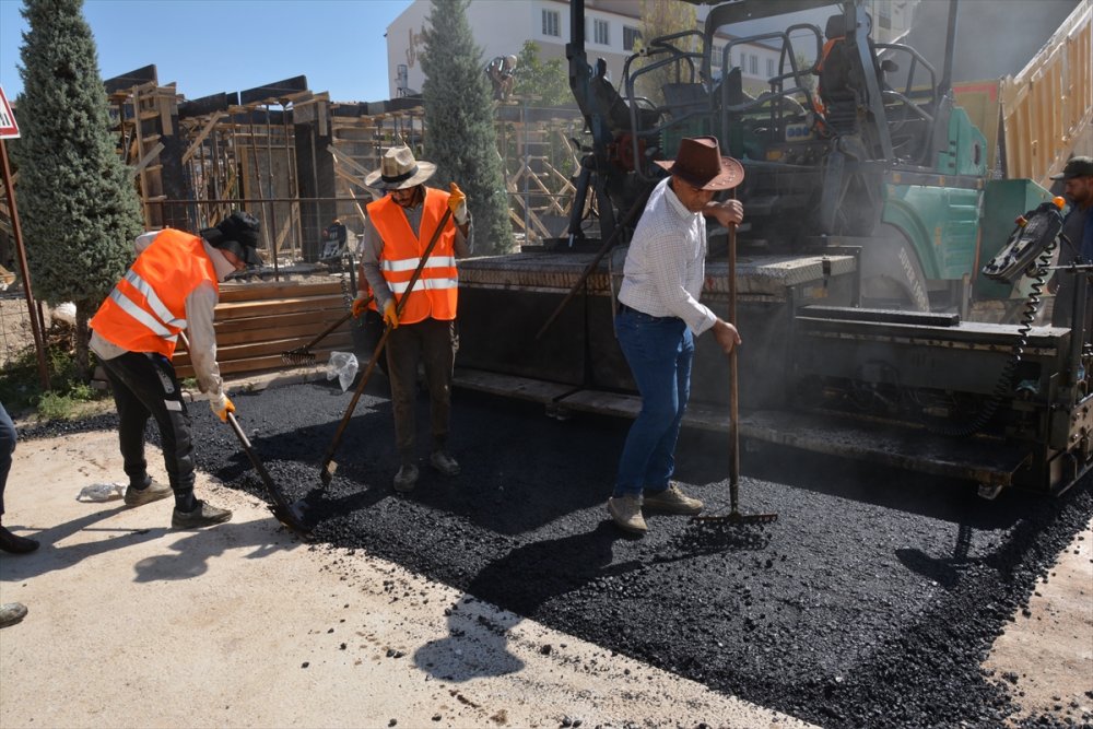 Çumra'da Asfalt Çalışmaları Başladı
