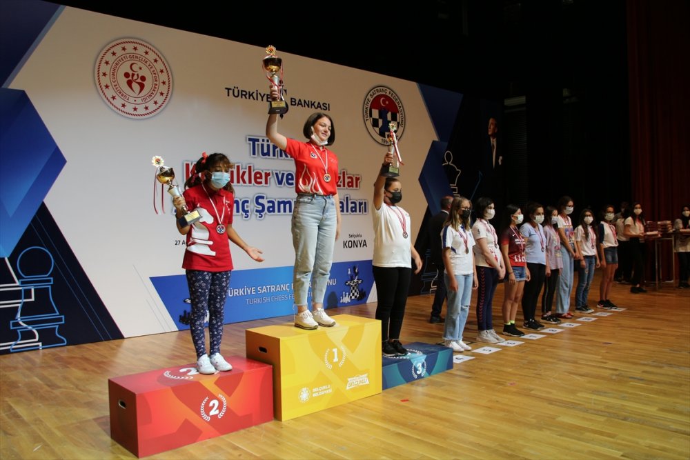 Türkiye Küçükler Ve Yıldızlar Satranç Şampiyonası Sona Erdi