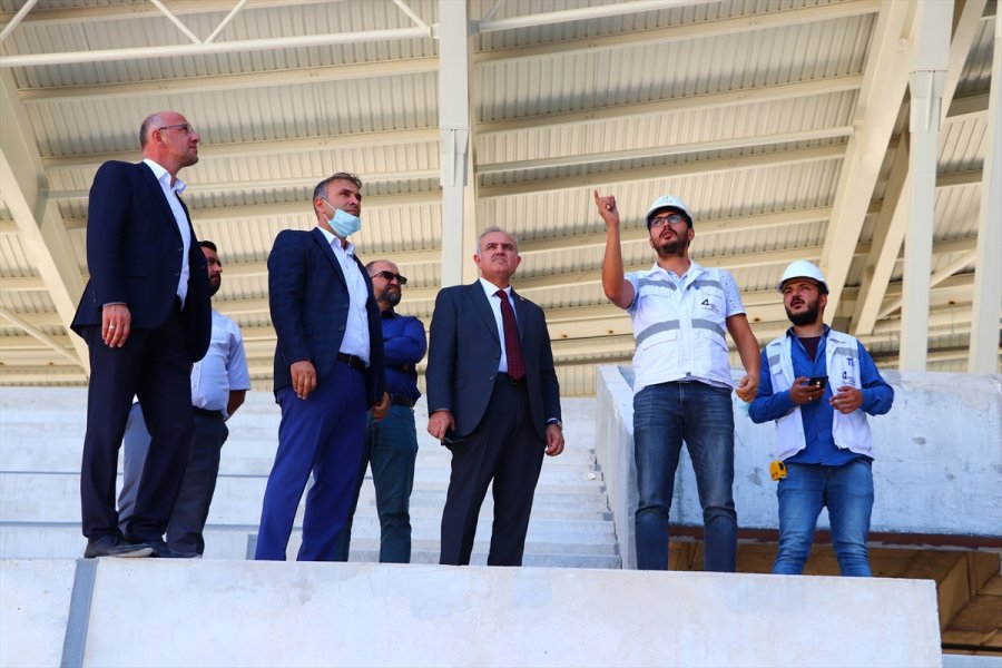 Ak Parti Karaman Milletvekili Şeker, Spor Yatırımlarını İnceledi
