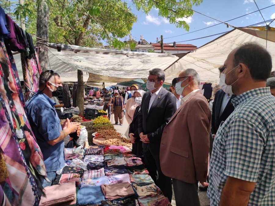 Ak Parti Milletvekili Orhan Erdem Seydişehir'i Ziyaret Etti
