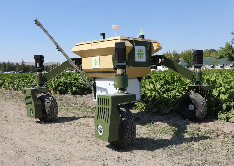 Kayseri Şeker Fabrikasının "tarım Robotu"nun Prototipi Üretildi