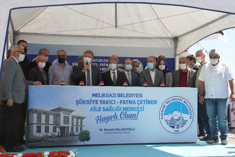 Kayseri'de Aile Sağlık Merkezinin Temeli Atıldı