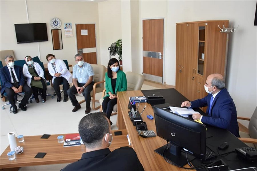 Konya İl Sağlık Müdürü Koç Seydişehir'i Ziyaret Etti