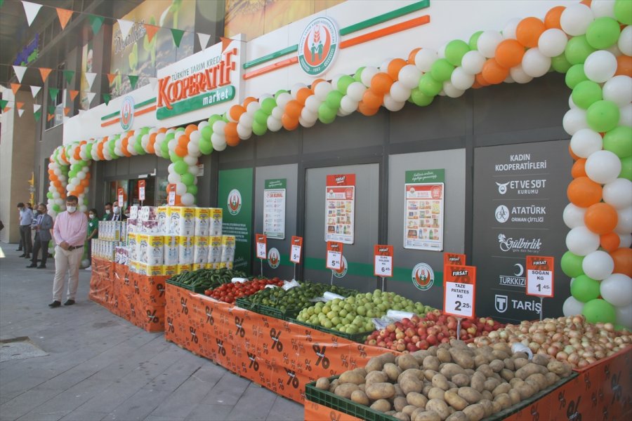 Tarım Kredi Kooperatif Marketlerin 471. Şubesi Kayseri'de Açıldı