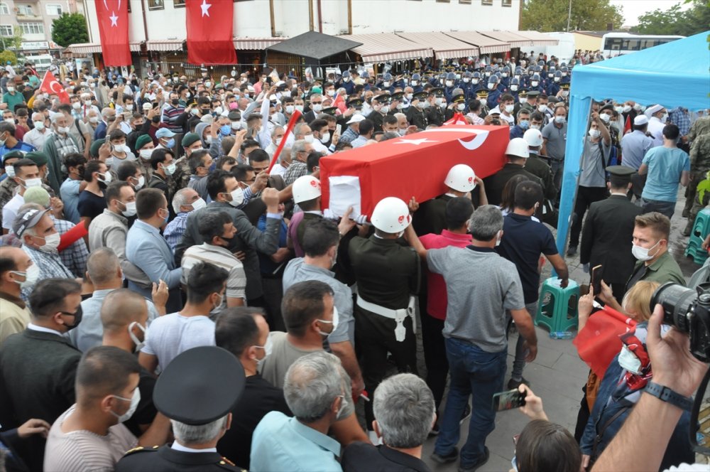 Şehit Piyade Sözleşmeli Er Ömer Faruk Erdem, Konya'da Son Yolculuğuna Uğurlandı