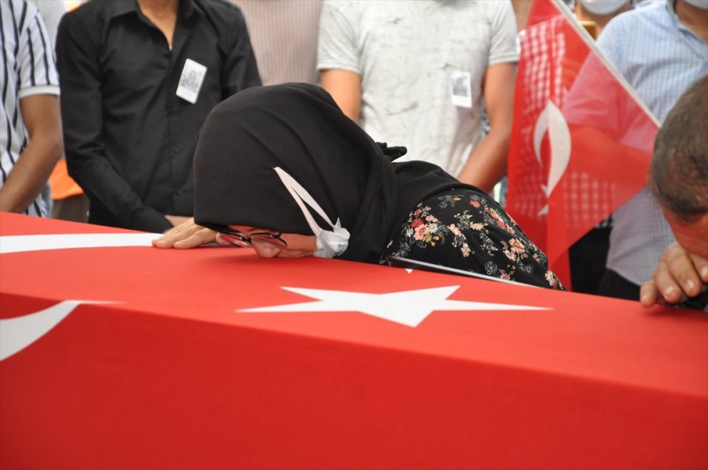 Şehit Piyade Sözleşmeli Er Ömer Faruk Erdem, Konya'da Son Yolculuğuna Uğurlandı