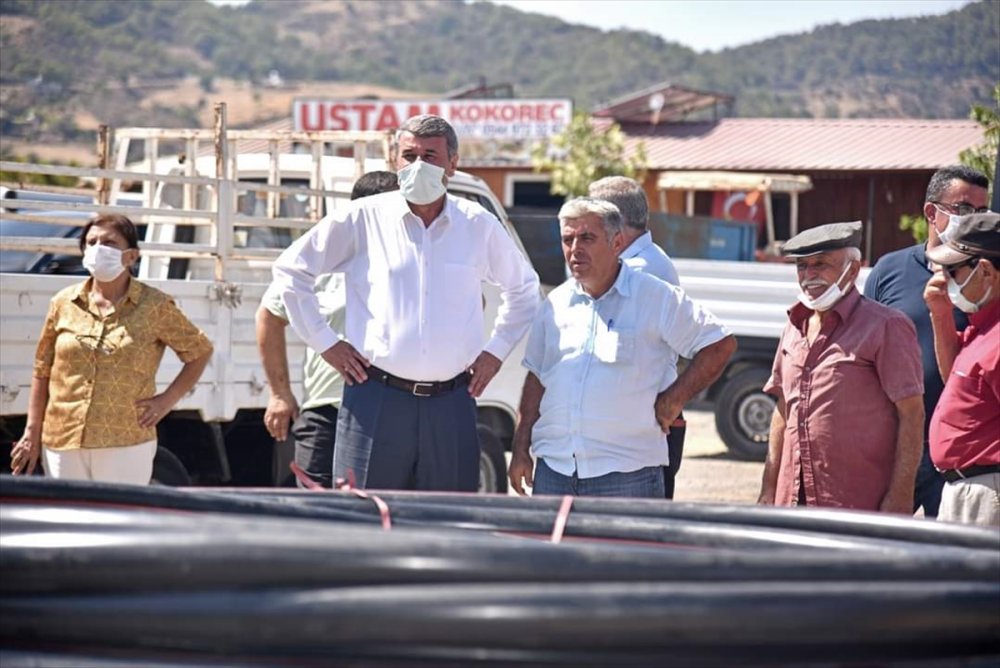 Anamur Belediyesinden Orman Yangınında Zarar Gören Üreticilere Destek