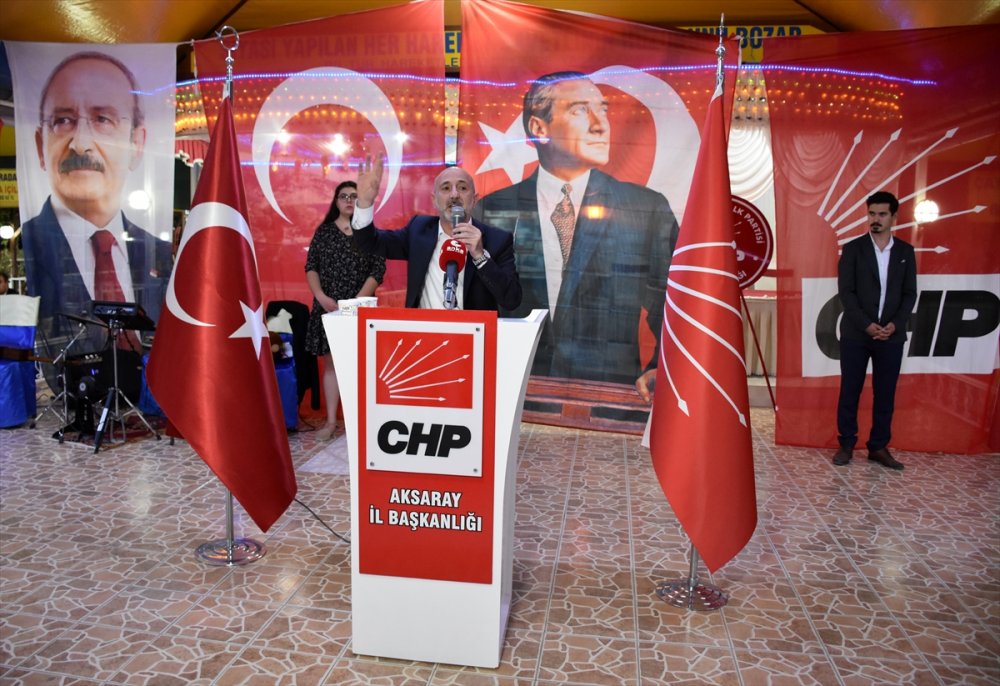 CHP Genel Başkan Yardımcısı Ali Öztunç, Aksaray'da