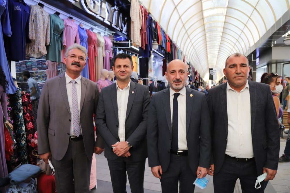 CHP'den Aksaray'da Esnafı Ziyareti