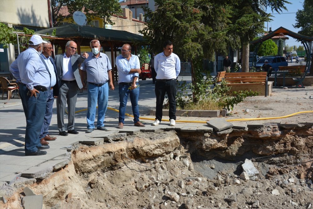 Çumra'da Ulu Cami'de Yenileme Çalışmaları