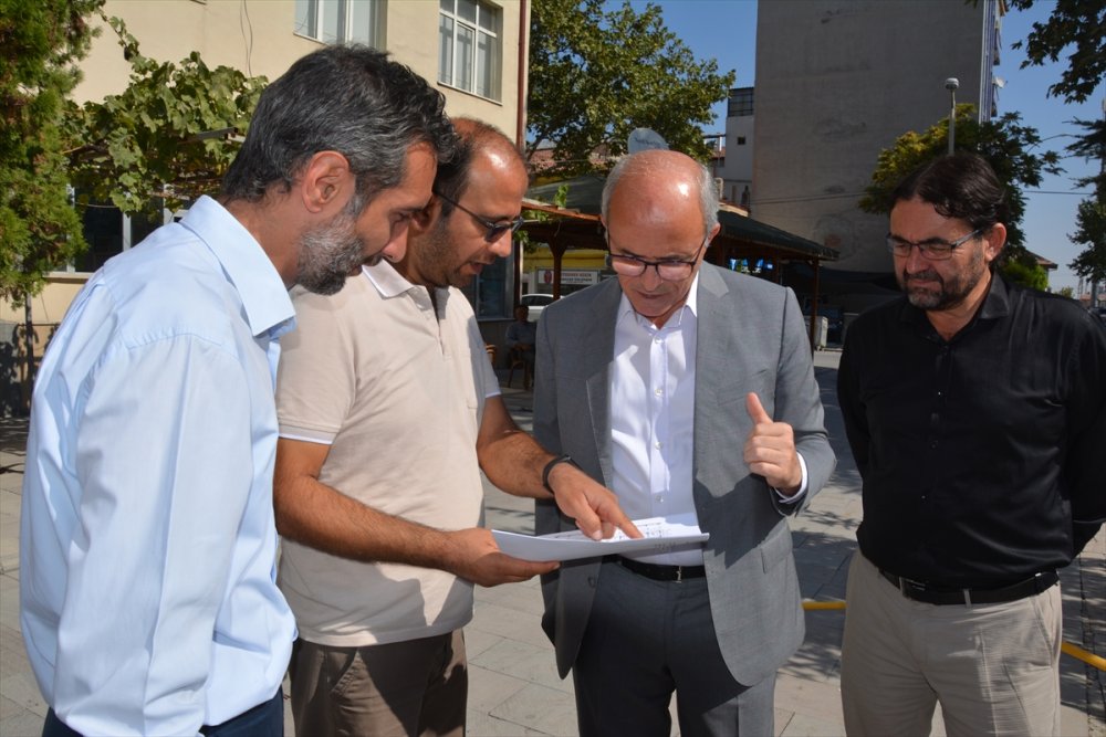 Çumra'da Ulu Cami'de Yenileme Çalışmaları