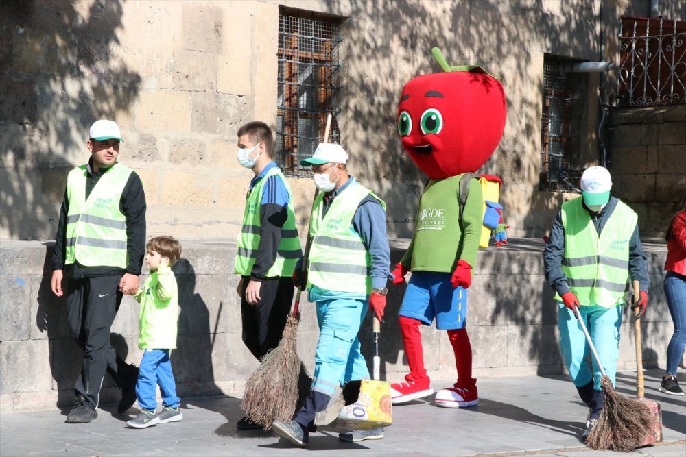 Niğde'de Dünya Temizlik Günü Etkinliği