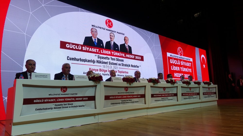 MHP İl Teşkilatları Konya'da Buluştu