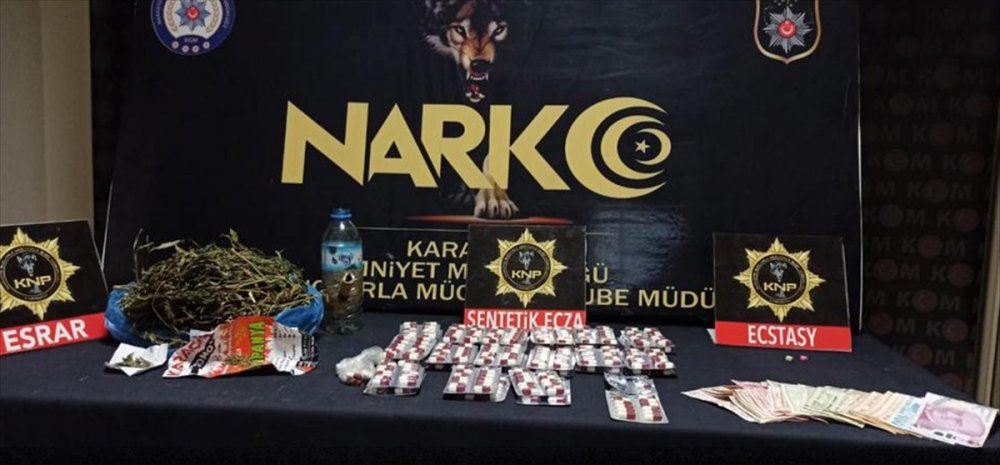 Karaman’da Uyuşturucu Operasyonu