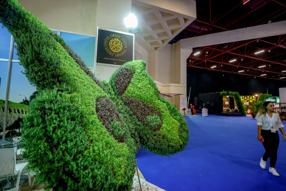 Antalya'da Süs Bitkileri Peyzaj, Bahçecilik Ve Üretim Teknolojileri Fuarı Düzenlendi