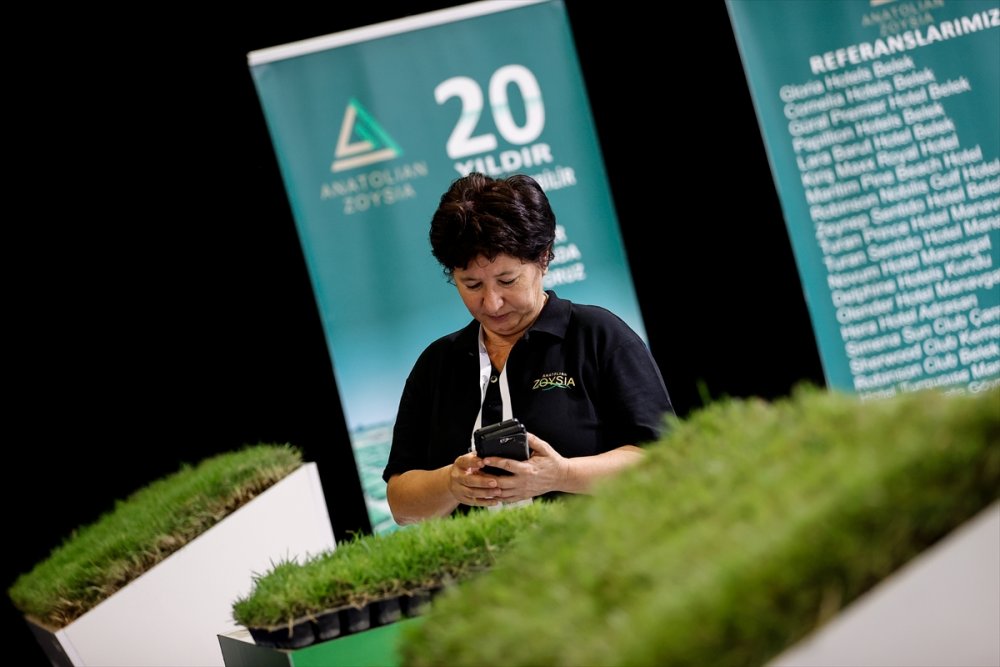 Antalya'da Süs Bitkileri Peyzaj, Bahçecilik Ve Üretim Teknolojileri Fuarı Düzenlendi