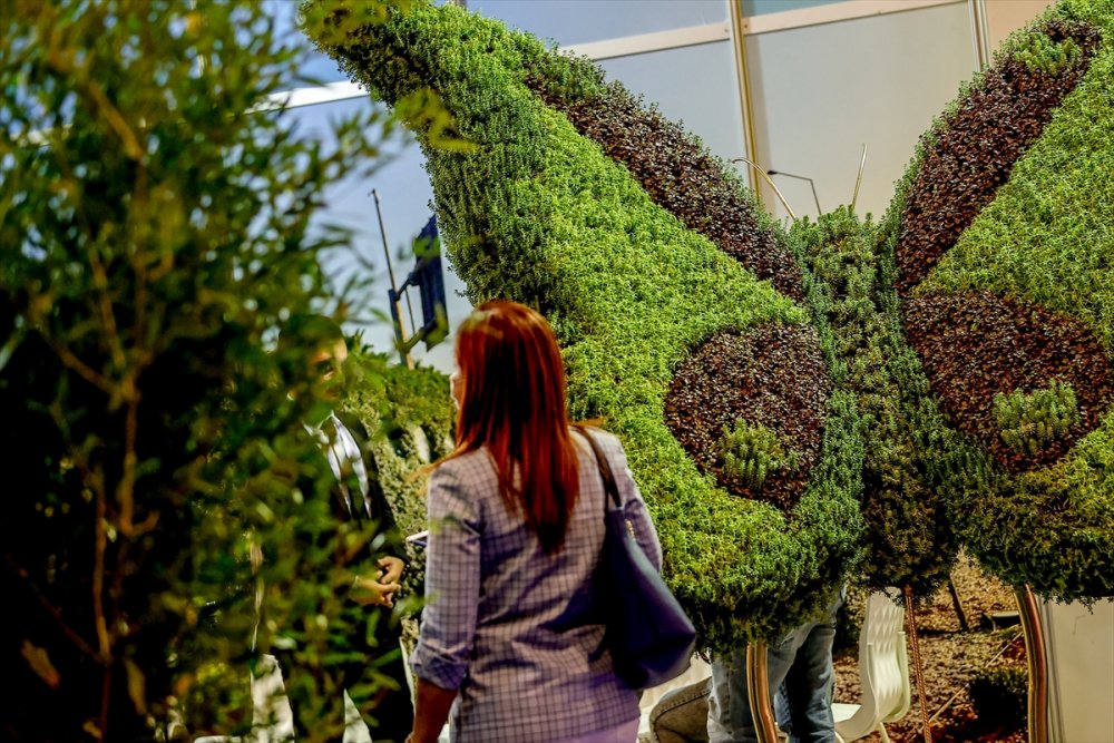 Antalya'da Süs Bitkileri Peyzaj, Bahçecilik Ve Üretim Teknolojileri Fuarı Düzenlendi