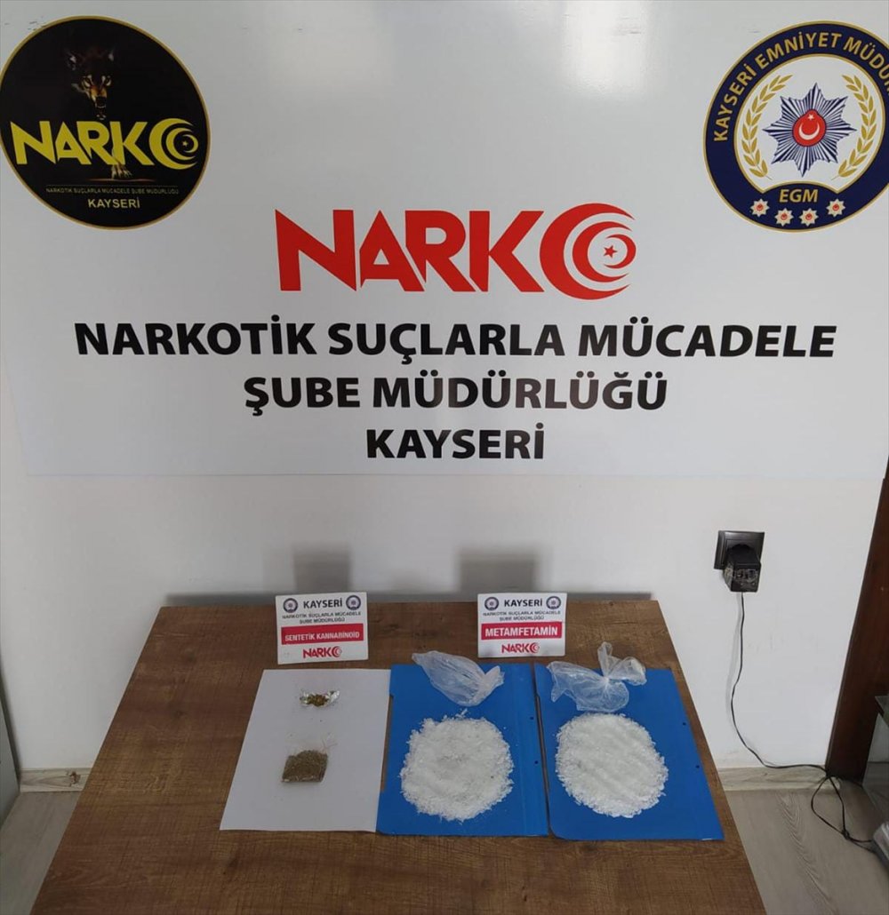 Kayseri'de Uyuşturucu Operasyonunda 2 Zanlı Yakalandı