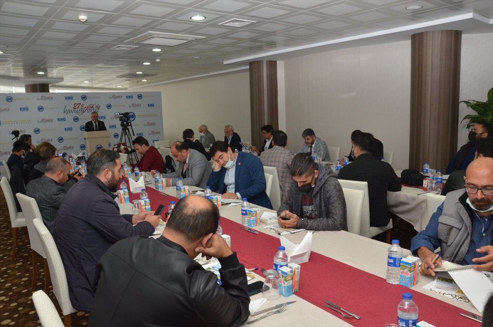 Kmü Rektörü Ak, Basın Mensuplarıyla Bir Araya Geldi