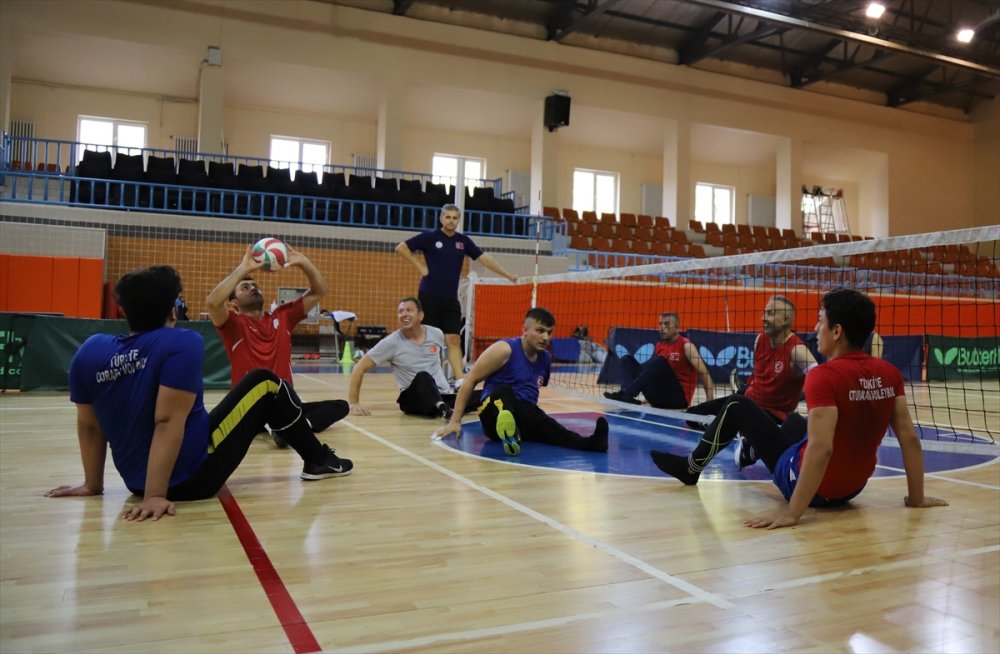 Oturarak Voleybol Milli Takımı'nda Hedef Avrupa Şampiyonası