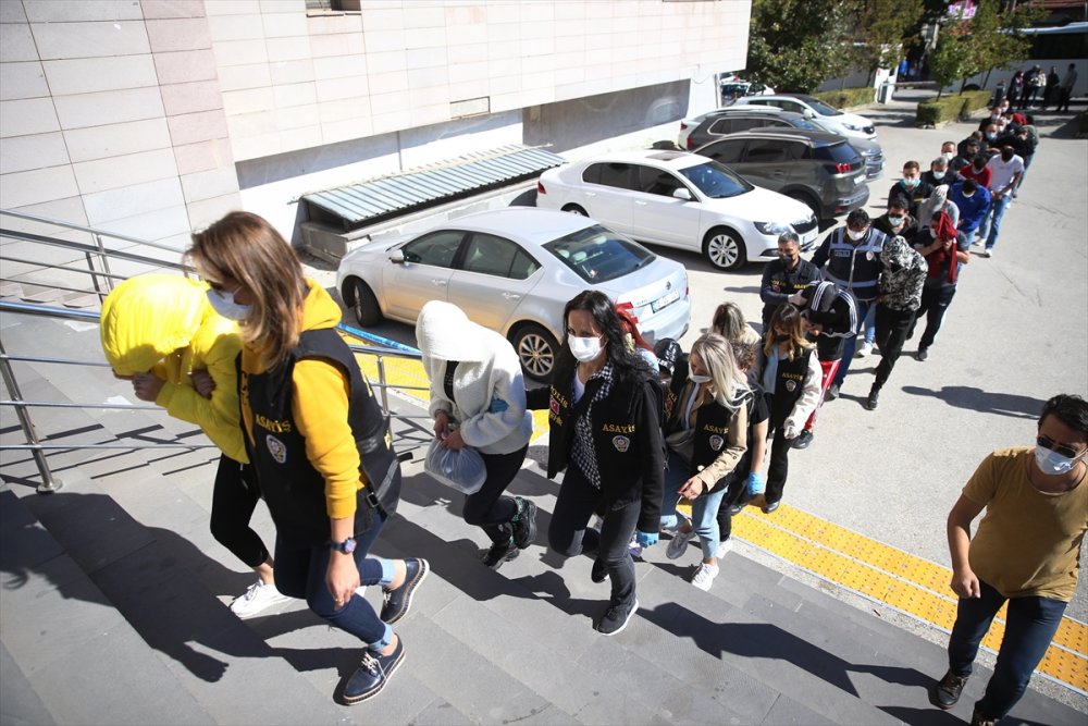 Eskişehir Merkezli Fuhuş Operasyonunda Gözaltılar